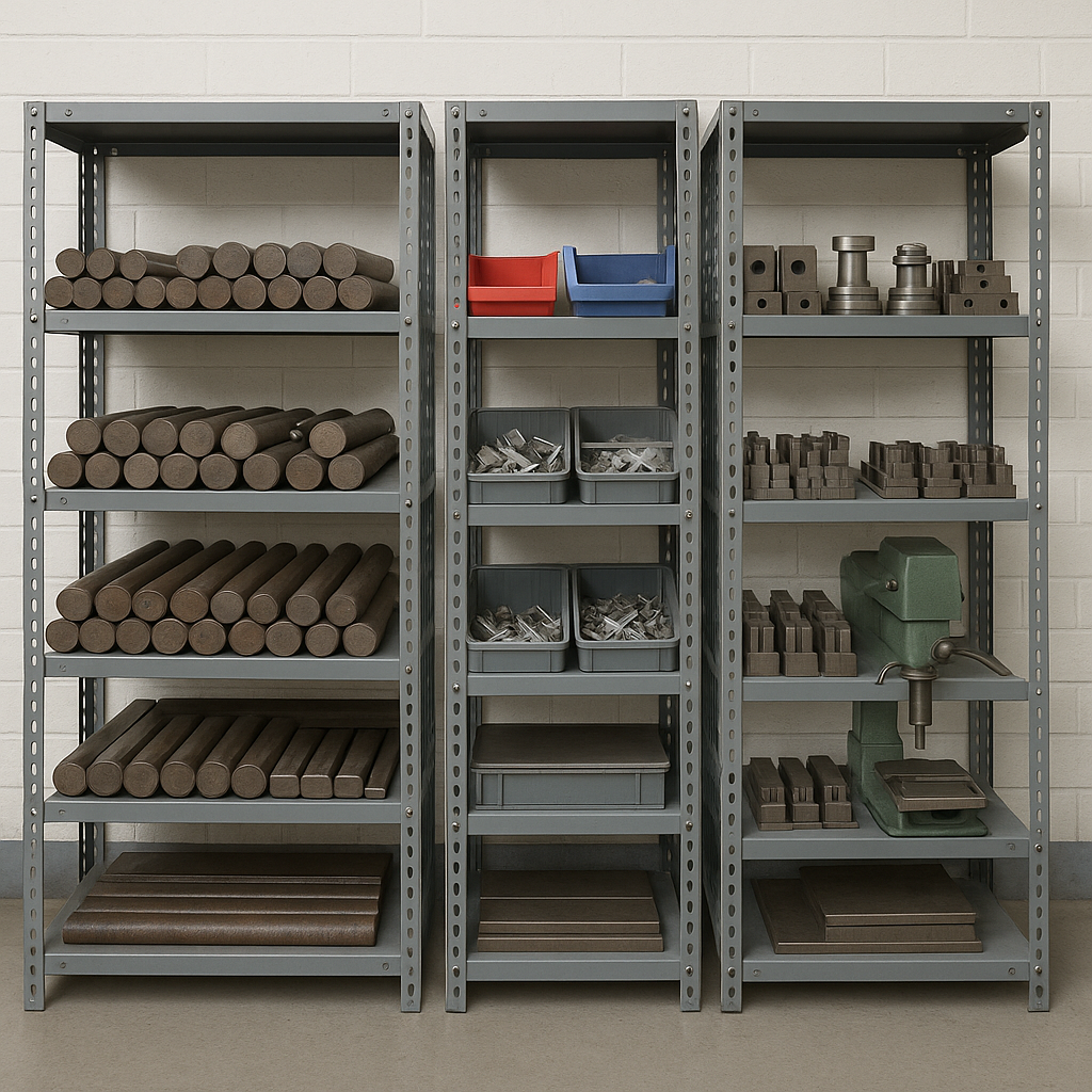 Manufacturing Slotted Angle Racks