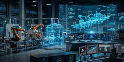 Industrial Digital Twin Development Services | Virtual Plant Simulation India