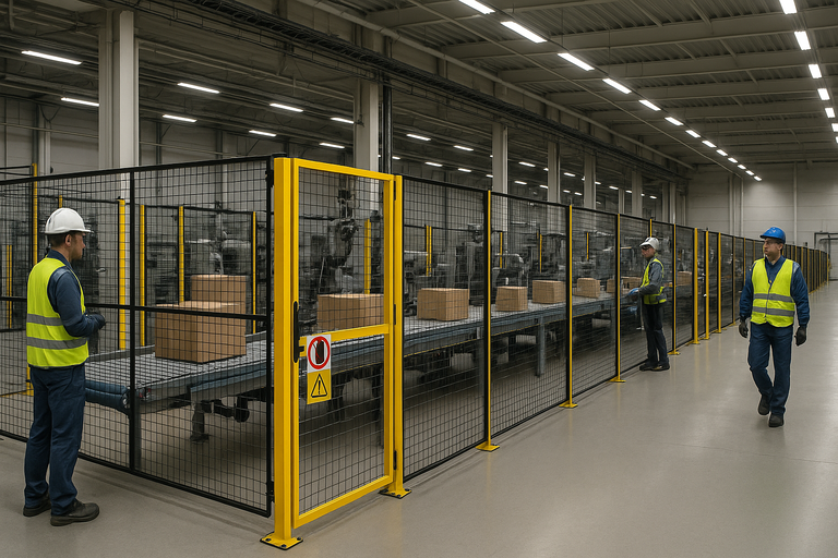 Conveyor Safety Fencing Manufacturer