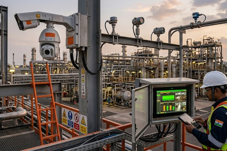 Industrial Safety Monitoring System for Hazardous Areas Explosion-Proof Solutions Pune