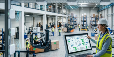 UWB RTLS Real-Time Location System - Indoor Worker Tracking Pune