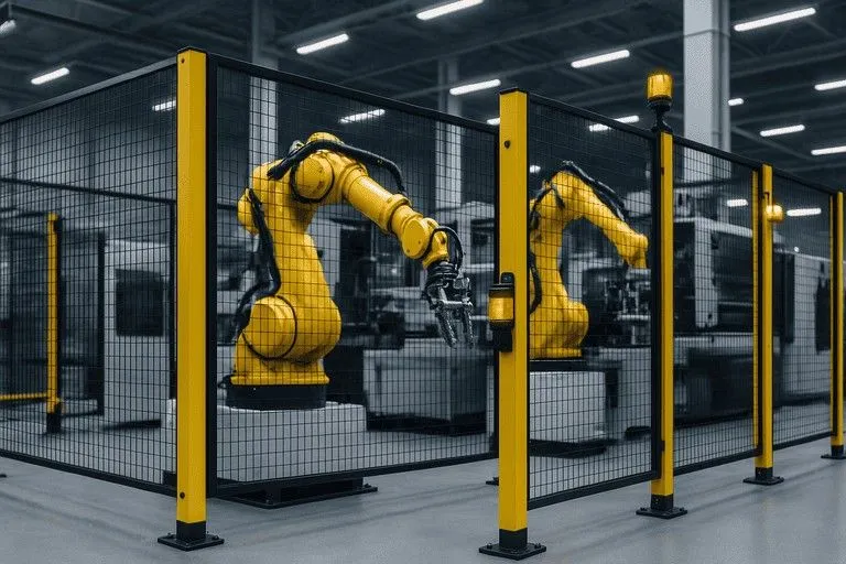 Industrial Machine Guarding Systems | Robot Safety Fencing Manufacturer Pune