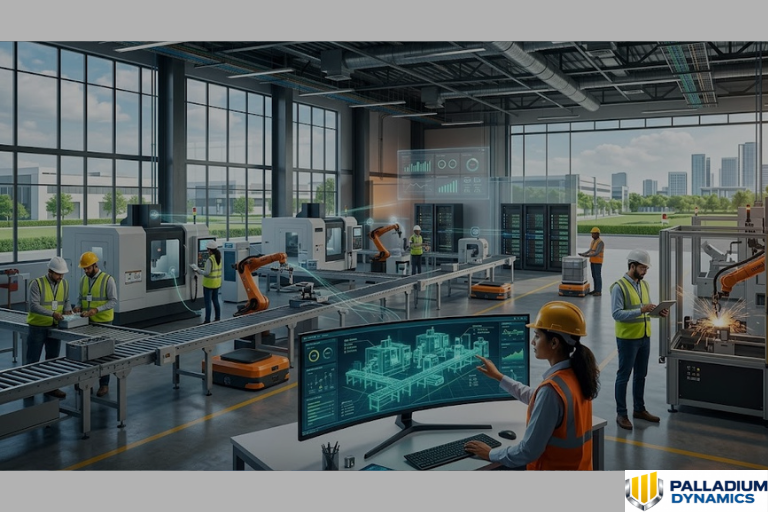 Smart Factory Industry 4.0 Solutions | Industrial AI Digital Twin OT Cybersecurity