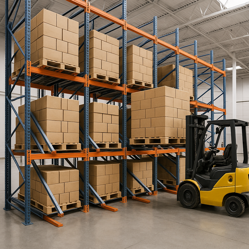 Push Back Pallet Racking Manufacturer